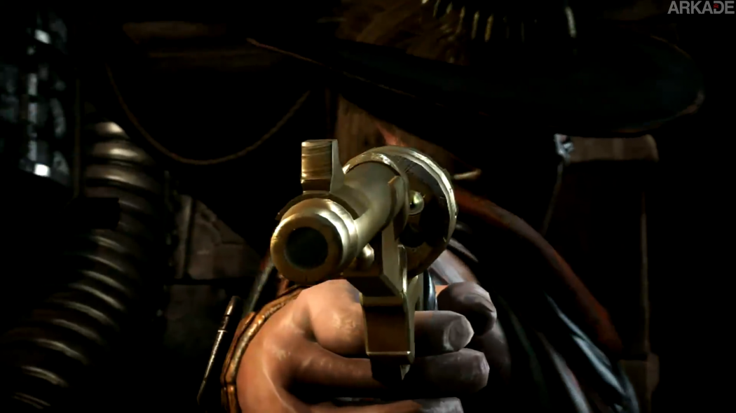 Mortal Kombat X: o pistoleiro Erron Black é revelado em novo trailer e temos novidades sobre os Fatalities