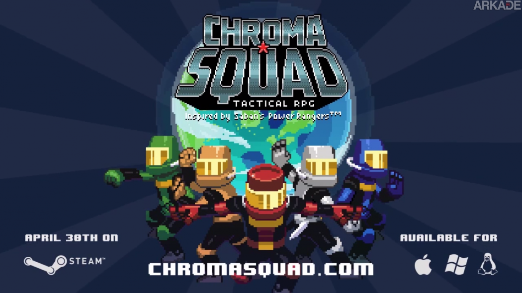 Chroma Squad ganha trailer de lançamento com abertura de Super Sentai