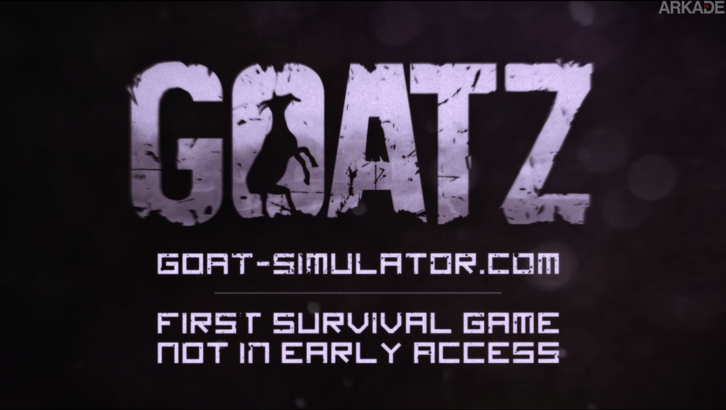 Prepare-se para o Apocalipse, vem aí GoatZ, o modo de sobrevivência com Zumbis de Goat Simulator