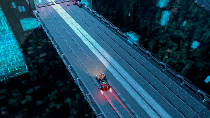 TurboLink é um jogo de corrida futurista nacional que busca apoio da Square Enix