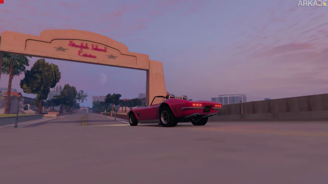 Veja Vice City em GTA V através de um excelente trabalho de modder