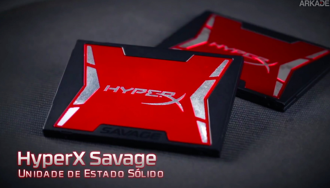 Conheça o SSD Savage da HyperX, que traz rapidez e qualidade para os PC Gamers
