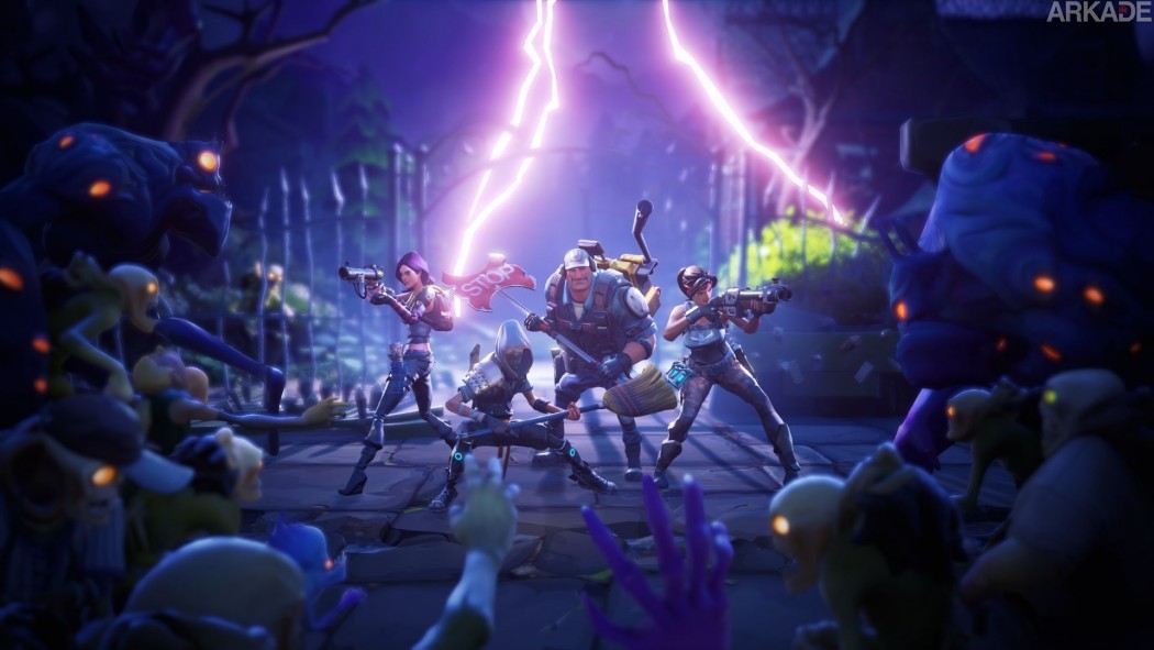 Fortnite ganha novo trailer mostrando construção de fortalezas e matança cooperativa