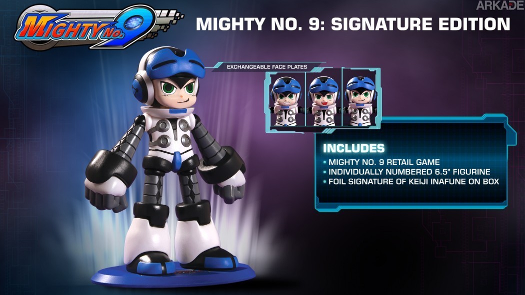 Mighty Nº 9 ganha edições de colecionador iradas e novo trailer em gloriosos 1080p e 60fps