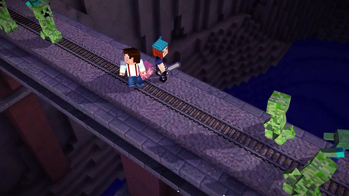 Telltale revela o primeiro trailer de Minecraft: Story Mode