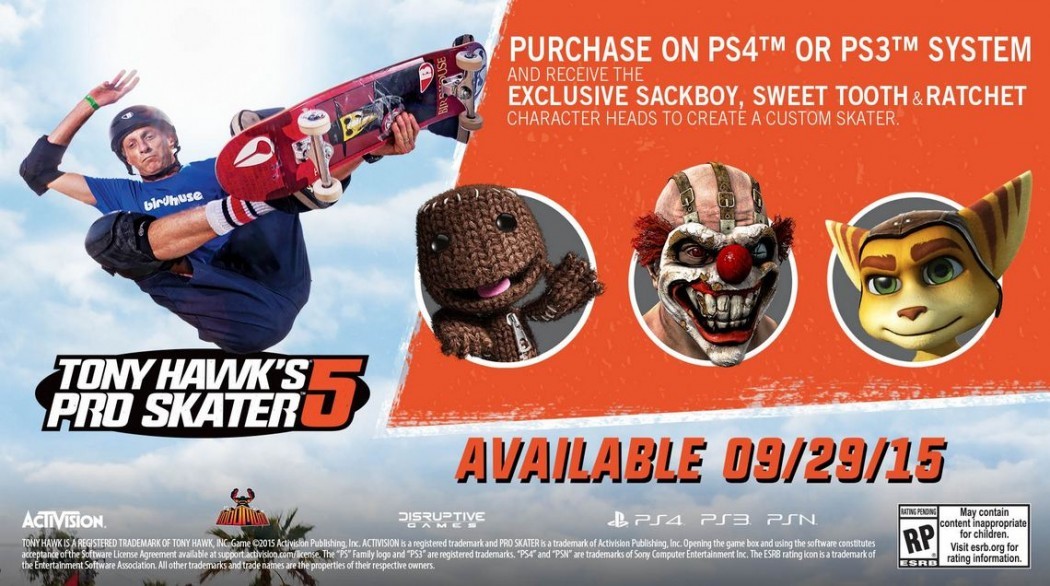 Tony Hawk’s Pro Skater 5: é hora de conferirmos o primeiro trailer de gameplay!