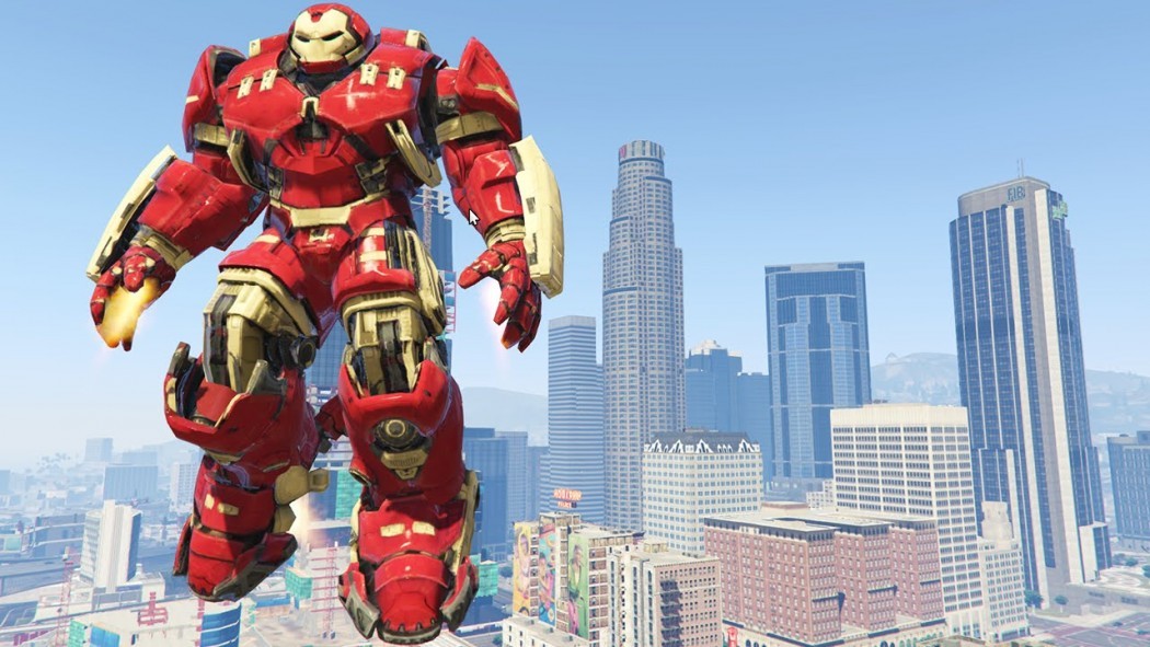 GTA V: agora é o Hulkbuster quem chega a Los Santos em mais um mod insano do game
