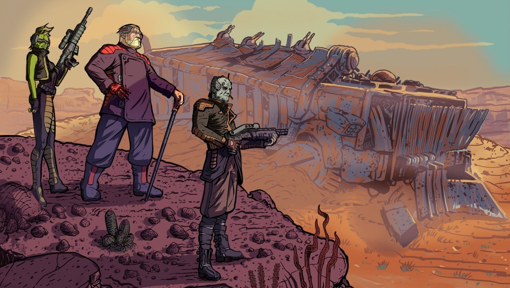 Leve seu povo à "terra prometida" no estiloso (e promissor) Skyshine's Bedlam