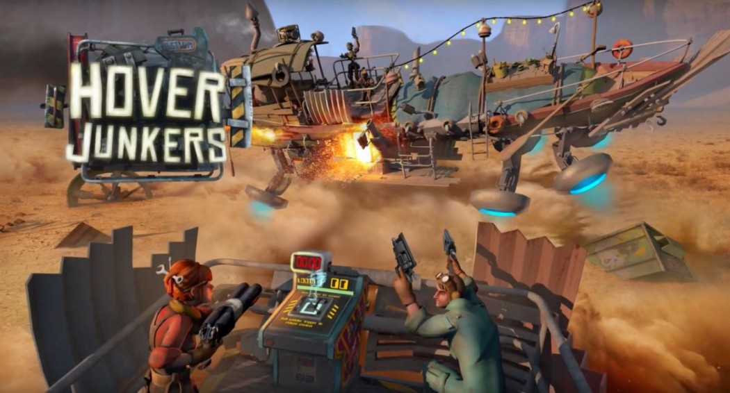 Realidade virtual, barcos voadores e universo tipo Mad Max te esperam em Hover Junkers