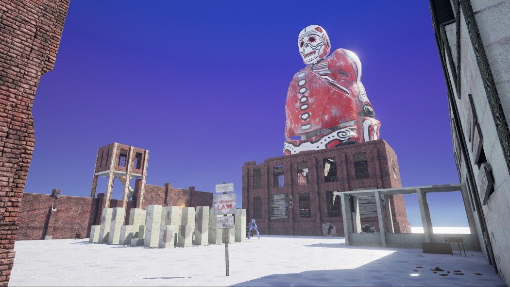 O inusitado trailer de Morphies Law traz tiros, robôs, caveiras e muita mudança de tamanho