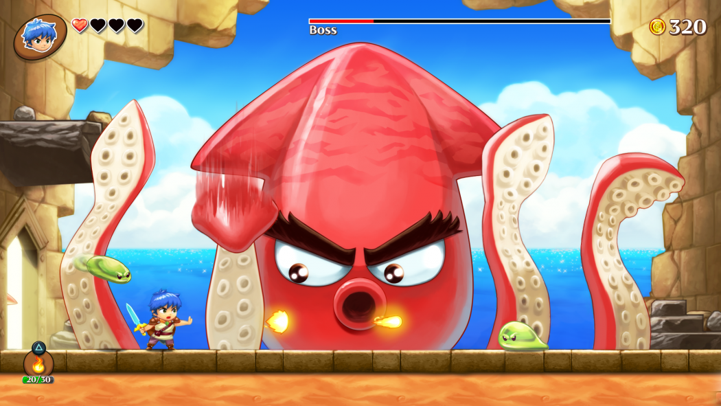Conheça Monster Boy, um simpático jogo de plataforma inspirado em Wonder Boy!