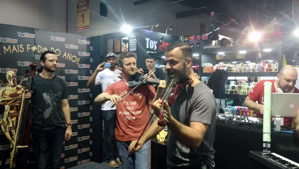 BGS 2016: Família Lima trouxe várias músicas dos games e apresentou projeto de Game Music