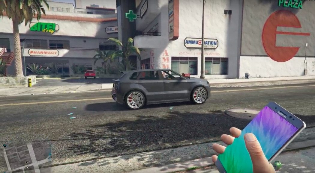 O Galaxy Note 7 agora explode (mais ainda) em GTA V