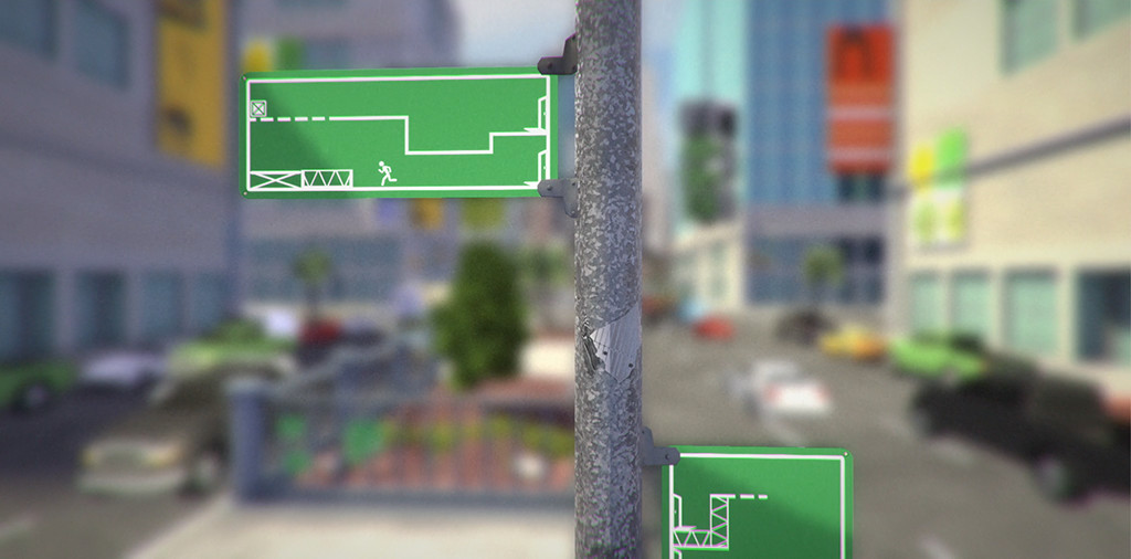 The Pedestrian é um interessante puzzle sobre sinais e conexões