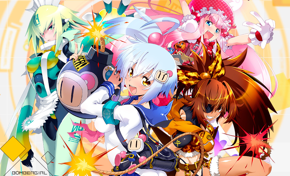 A Konami trocou o sexo do Bomberman! Vem aí o jogo da Bombergirl!