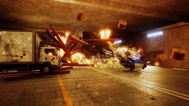 Danger Zone: ex-produtores de Burnout anunciam novo game de destruição automotiva!