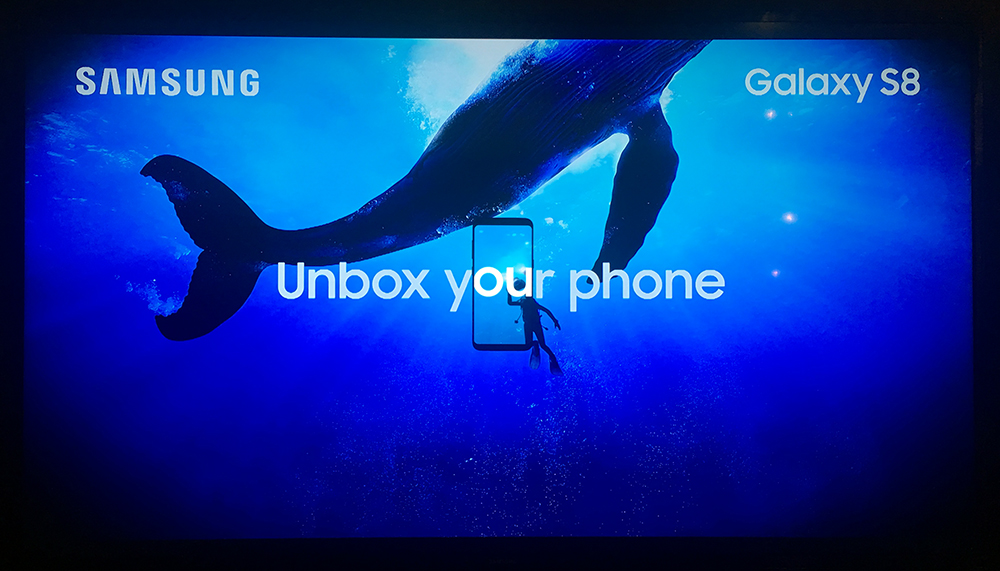 As primeiras impressões com o Samsung Galaxy S8