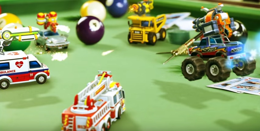 micro machines world series gameplay