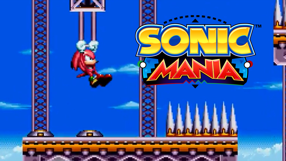 Veja Knuckles em ação no novo vídeo de gameplay de Sonic Mania!