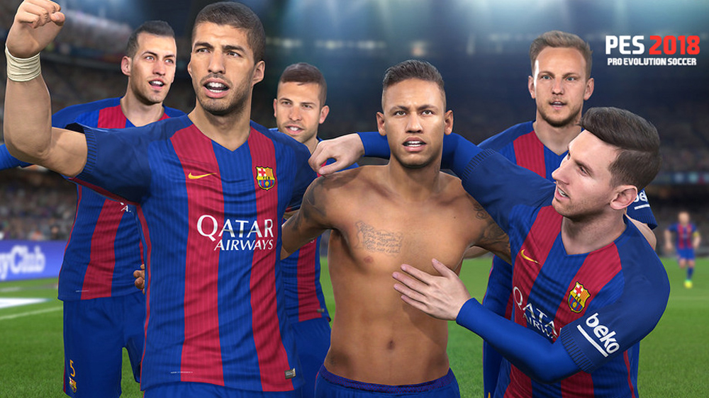 PES 2018 lança teaser e tem o Barcelona como grande atração novamente