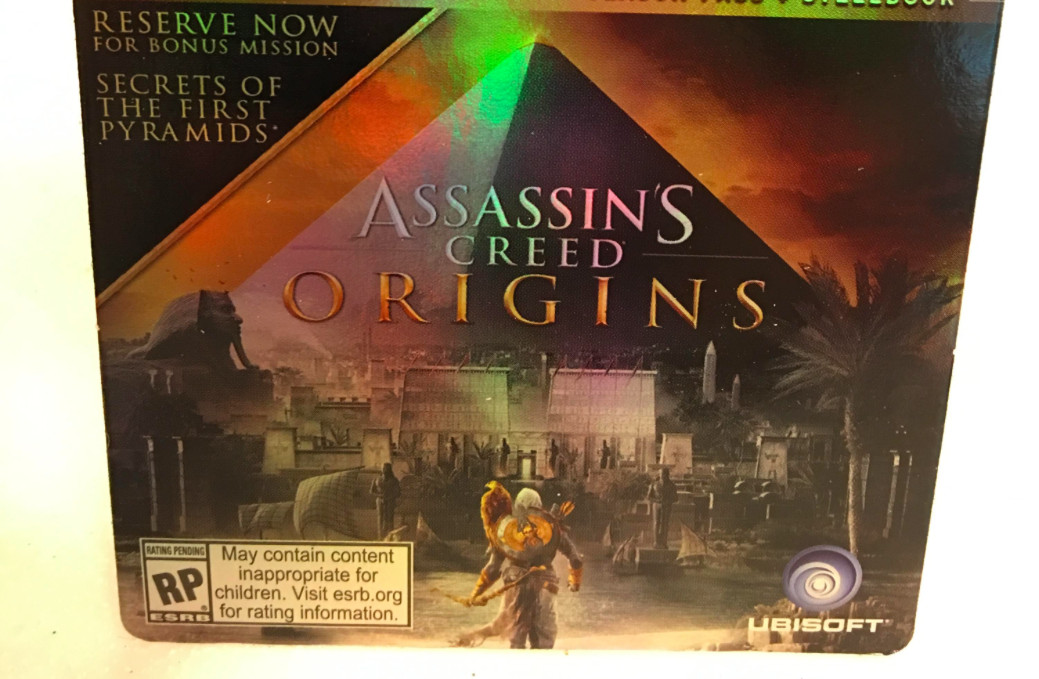 Cartão de jogo de PS4 vazado na Internet confirma Assassin's Creed Origins, com missão no Egito