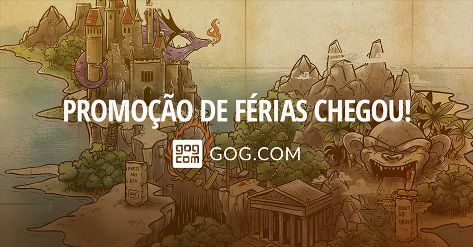 A Promoção de Férias do GOG oferece até 90% de desconto em mais de 1500 jogos