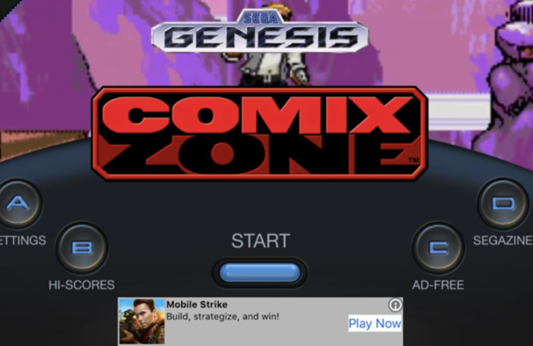 Fitas cassete e perfil com protagonista de Comix Zone no Twitter reforçam projeto retrô da Sega