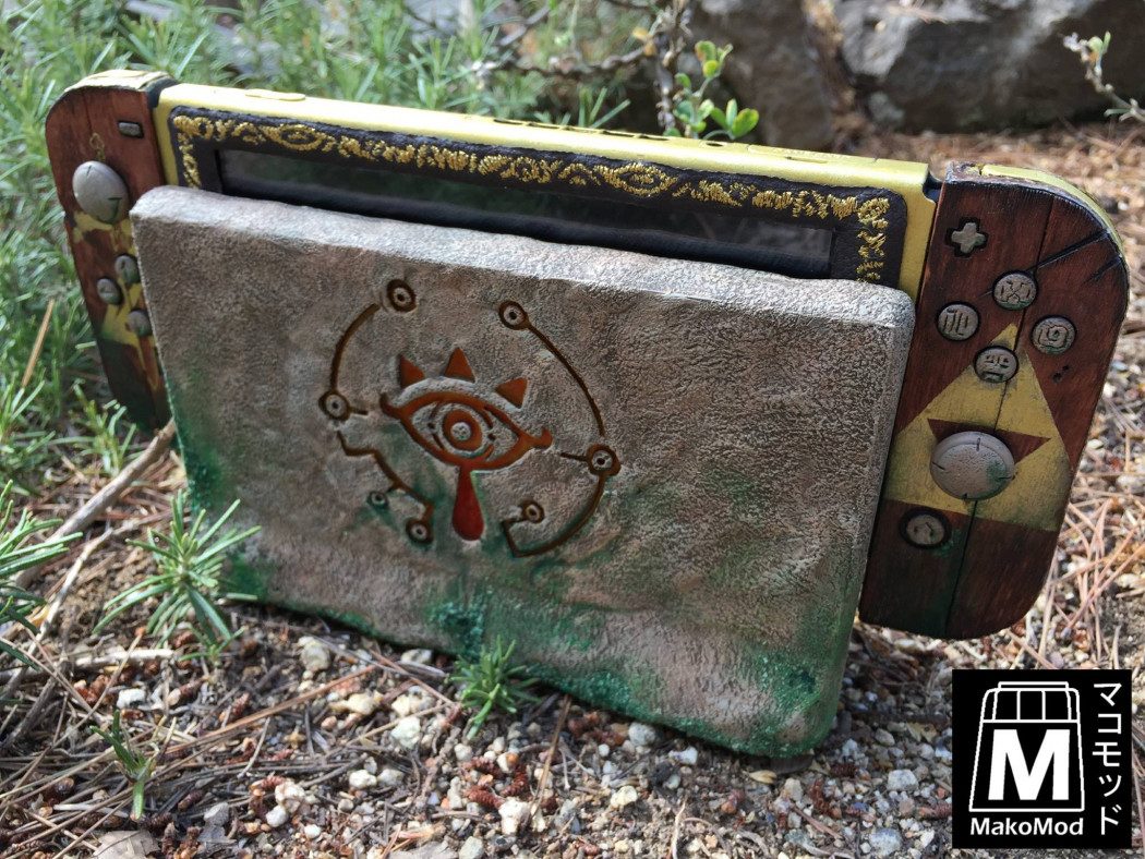 Você vai babar neste Nintendo Switch customizado de Zelda Breath of the Wild!