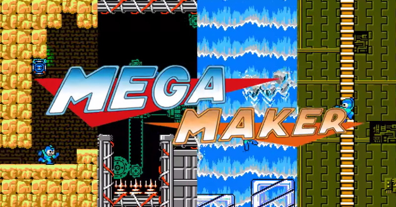 Crie suas próprias fases para o robozinho azul no projeto indie Mega Maker