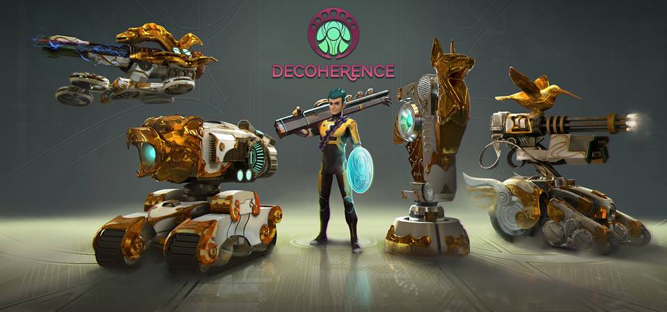 Coonheça Decoherence, um PvP colombiano de robôs que promete muita ação