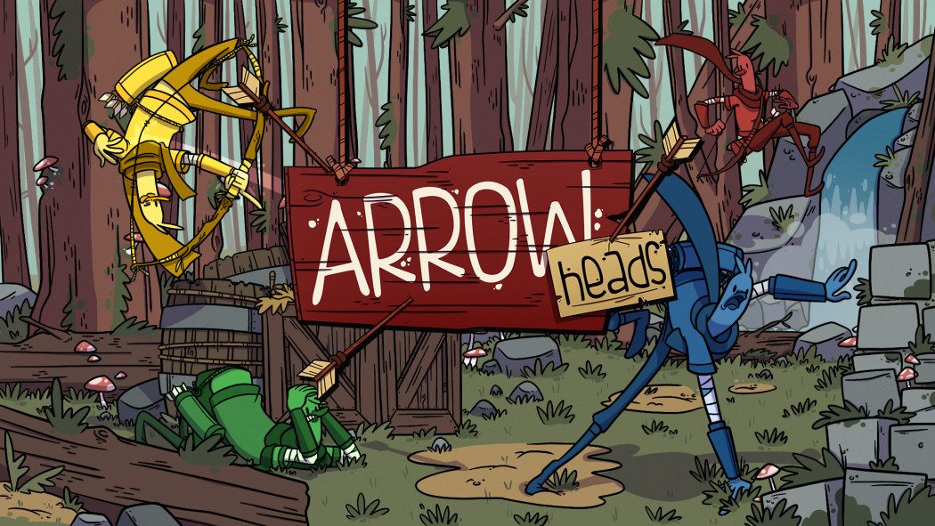Flechas, aves e muito caos no anúncio de Arrow Heads