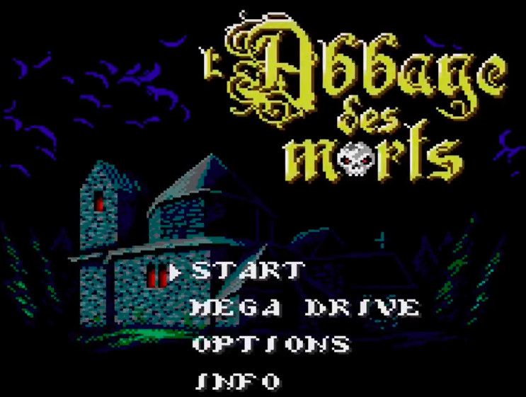 Conheça L'Abbaye des Morts, mais um game novo em cartucho para o Mega Drive