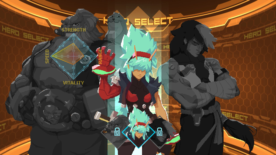 Shattered Realms é um beat 'em up com mecânicas de jogo de luta