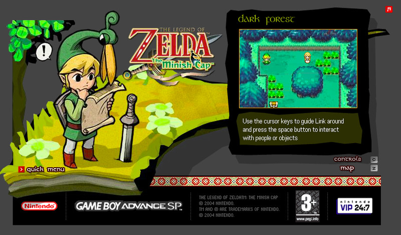 Programador restaura diversos games promocionais em Flash da Nintendo