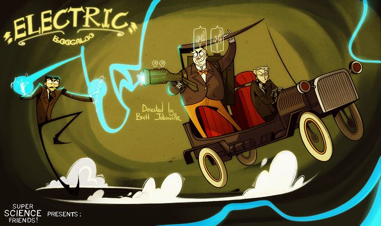 Salve o mundo com os "poderes" de Tesla, Darwin e Einstein em Super Science Friends