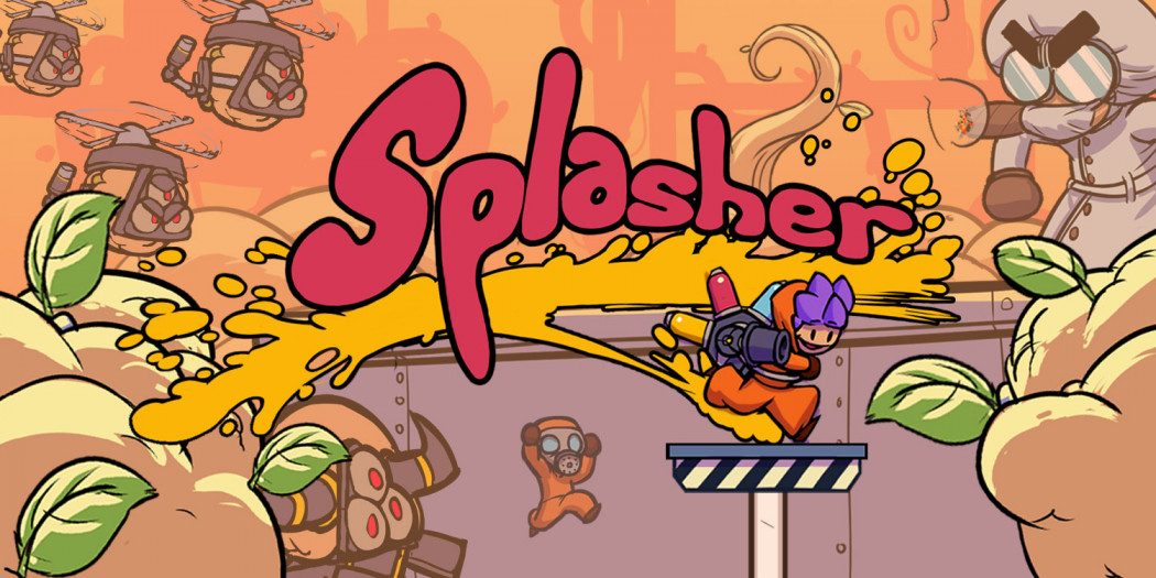 Análise Arkade: Splasher une agilidade e raciocínio e adrenalina com muita cor