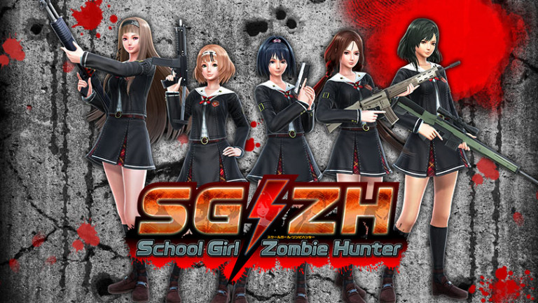 school girl zombie hunter thong