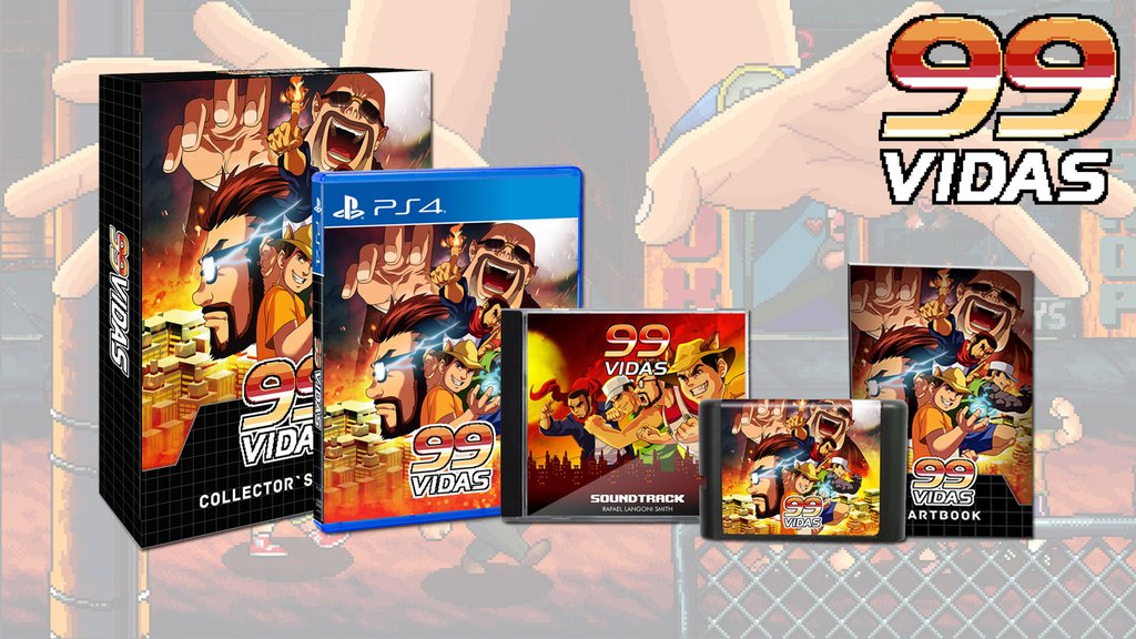 Jogo brasileiro 99Vidas vai ganhar edição de colecionador retrô!