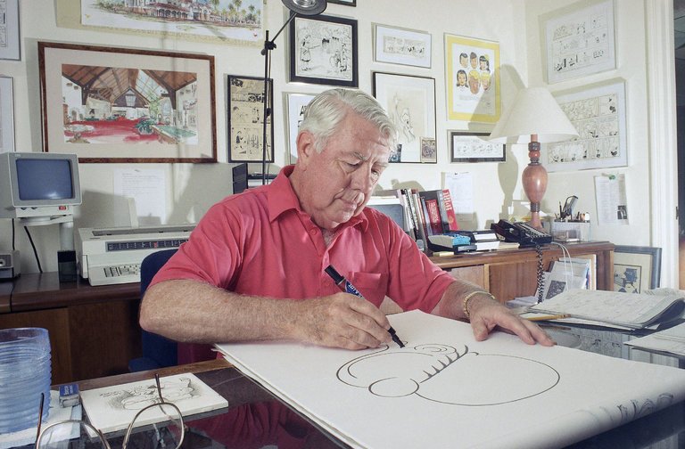 Mort Walker, o criador do Recruta Zero, faleceu aos 94 anos