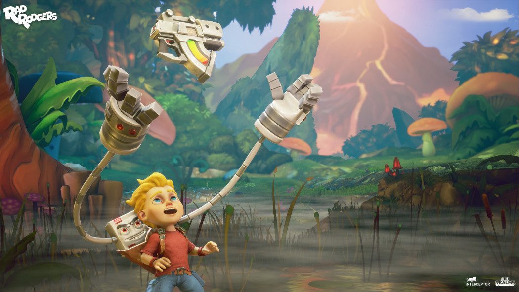 Análise Arkade - Rad Rodgers oferece boa exploração em plataforma e sabor de anos 90