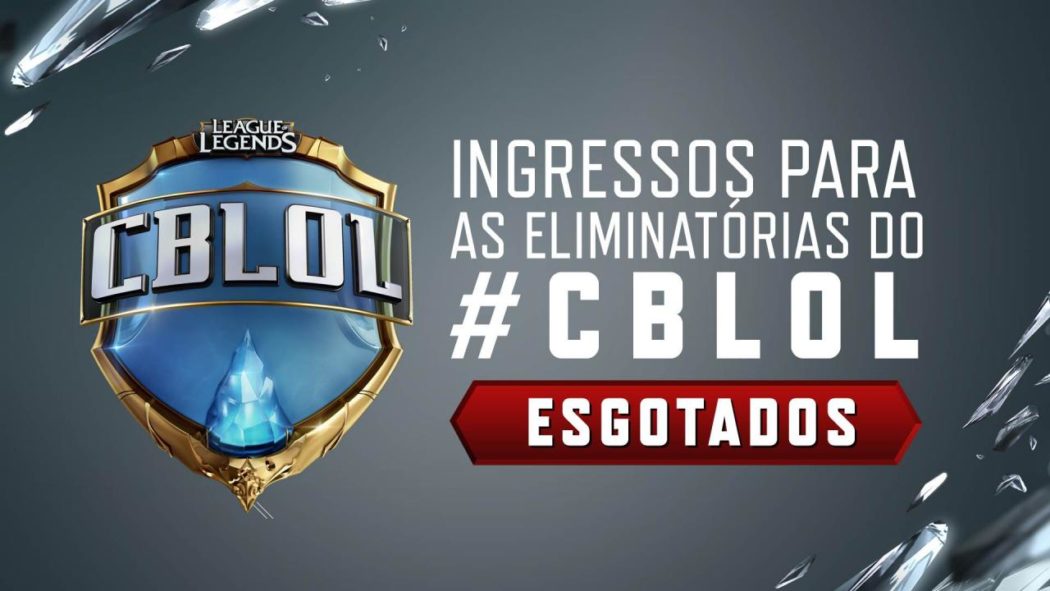 Os ingressos para a final do primeiro split do CBLoL se esgotaram em cinco minutos