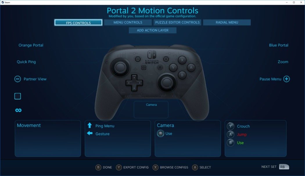 Steam libera suporte (em versão beta) ao controle Pro do Nintendo Switch