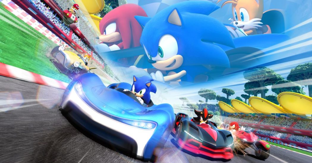 É hora de conferir os primeiros trechos de gameplay de Team Sonic Racing