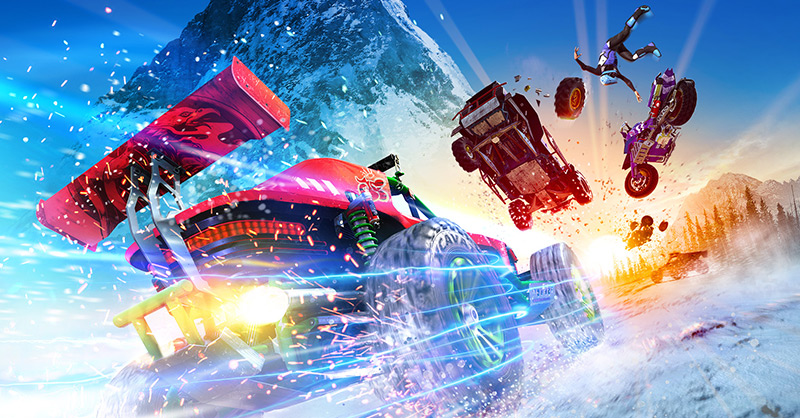 Análise Arkade - ONRUSH e o seu divertido caos online em quatro rodas