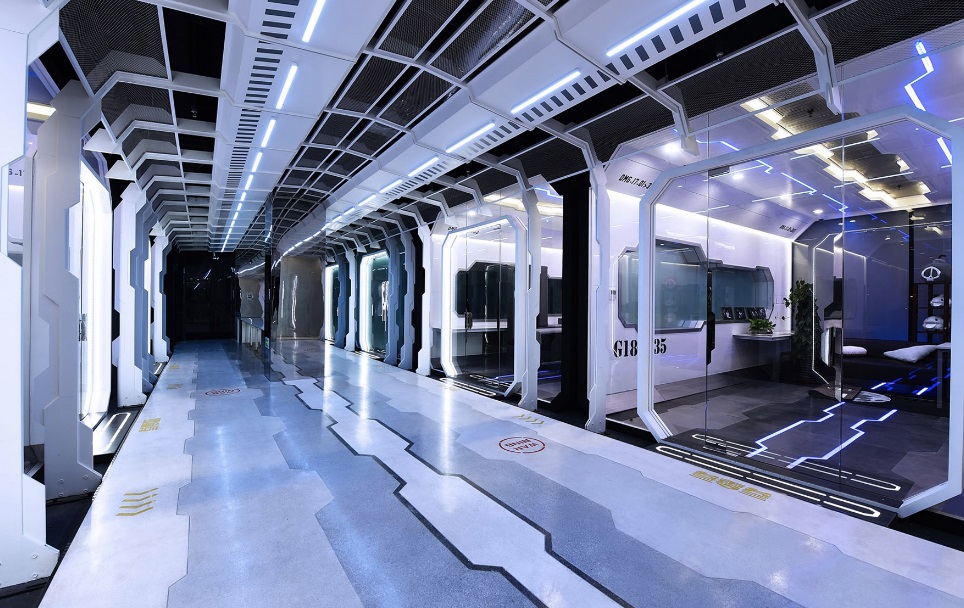 O centro de treinamento do time de eSports chinês OMG parece saído de um filme de ficção científica