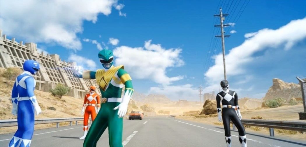 Os Power Rangers estão com tudo neste incrível mod de Final Fantasy XV!