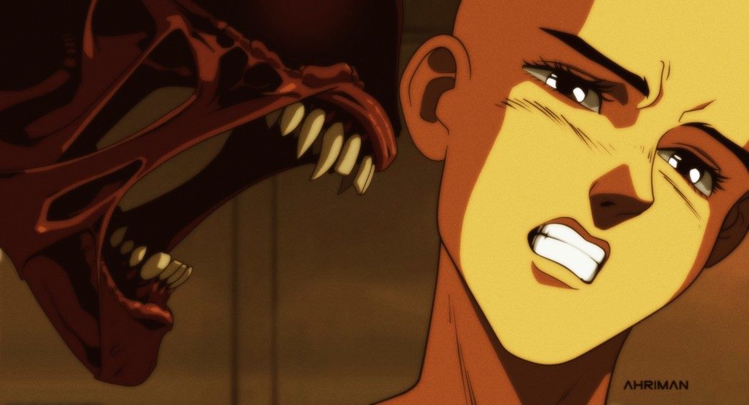 Alien, Blade Runner e outros filmes clássicos ganham traço de anime em artes incríveis