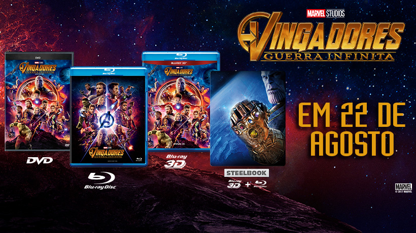 Confira todo o material extra que irá acompanhar o Blu-Ray de Vingadores: Guerra Infinita