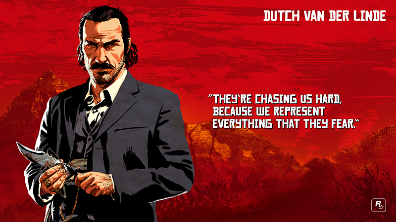 Rockstar Apresenta A Gangue Van Der Linde De Red Dead Redemption 2   Rdr2 Dutch Van Der Linde Desktop 