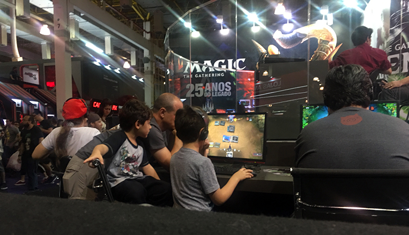 BGS 2018 - Magic: The Gathering quer espaço no eSport com seu MTG Arena